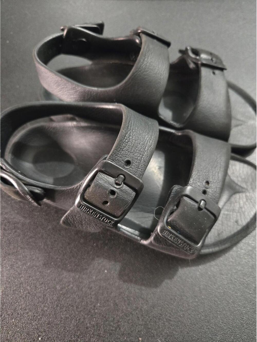 Birkenstock Milano Kids Black EVA Sandals Small Size 3